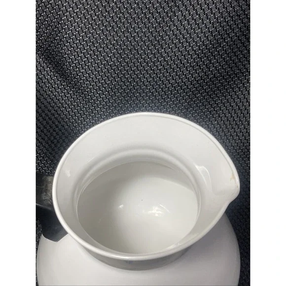 Vintage Corning Ware Blue Cornflower 6 Cup Coffee Tea (NO LID) 5.25" Tall - Picture 3 of 7